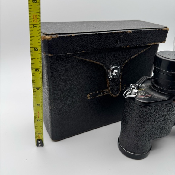 Vintage Tasco Black Binoculars with Case - Picture 15 of 16